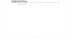 Desktop Screenshot of gabriela-frey.ch